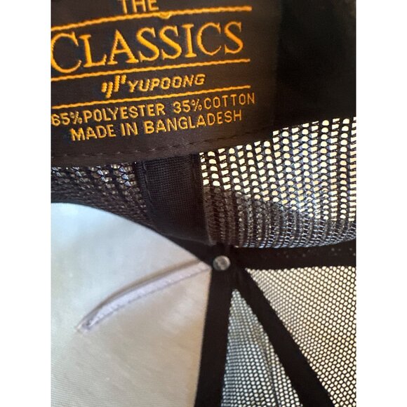 Single Fin Nags Head NC Black Trucker Hat Adjustable Snapback Mesh Back Adj. - Picture 4 of 4